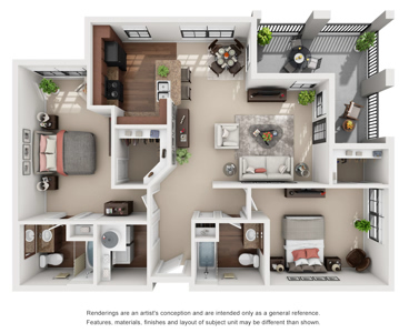 B2 - Two Bedroom / Two Bath*